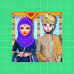 Logo of Muslim Girl Wedding & Dressup android Application 