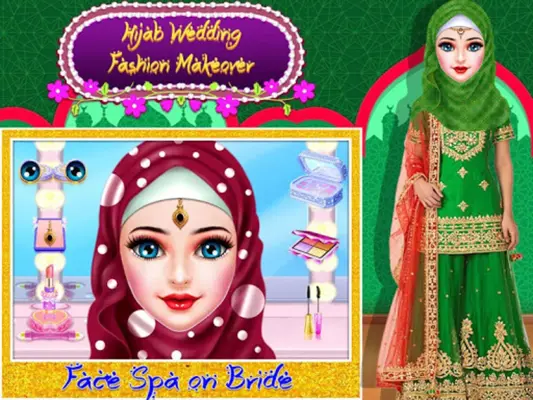 Muslim Girl Wedding & Dressup android App screenshot 3